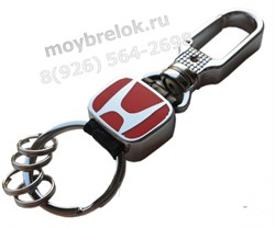 Брелок Хонда для ключей карабин - фото 21248