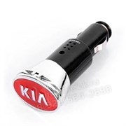 Зарядка Киа в прикуриватель 2xUSB, 2000мА