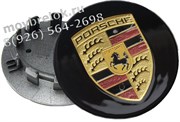 Колпачки в диск Порше из оригинального каталога, 77/60 мм (кайен панамера 911 и др) / (кат.7P5601149)