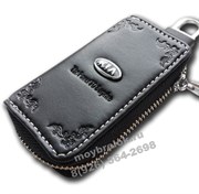 Ключница Киа черная на молнии CAS.IN.kia.bk