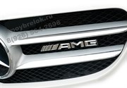 Эмблема Мерседес AMG на решетку радиатора