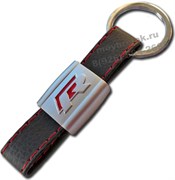 Брелок Фольксваген R для ключей кожаный ремешок (rm)