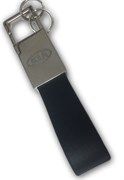 Брелок Киа для ключей кожаный прямоугольный  K.GF.Kia.sq
