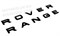 Эмблема Рэнж Ровер черная (багажник / капот) - фото 22760