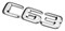 Эмблема Мерседес C63 на багажник - фото 24206