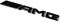 Эмблема Мерседес AMG на багажник (рестайл) черная - фото 24235