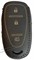 Чехол для смарт ключа Шевроле Cruze кожаный 3 кнопки, черный - фото 25555