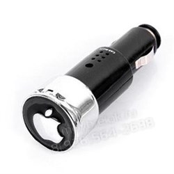 Зарядка Apple черная в прикуриватель 2xUSB, 2000мА, черная CHG.BG.Apple.bk - фото 17595