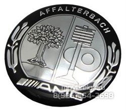 Эмблема Мерседес Affalterbach AMG на 3М скотче (75 мм) EM.Mercedes.75.3M.AMG.Aff.bk - фото 19245
