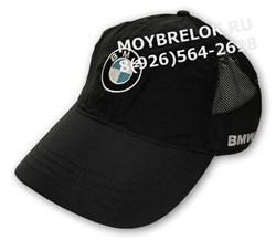 Кепка БМВ черная, легкая hat.bmw.sum.bk - фото 22615