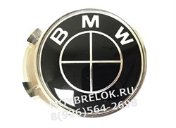 Колпачки в диск БМВ (65/68 мм) черно-черные WHL.BMW.bk2 - фото 22892