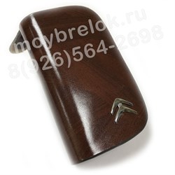 Ключница Ситроен коричневая на молнии CAS.IN.citroen.brw - фото 23474