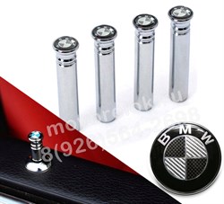 Блокираторы дверей БМВ карбон декоративные BLOK.DR.bmw.carbon - фото 23971