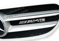 Эмблема Мерседес AMG на решетку радиатора EM.Mercedes.grill.amg - фото 25075