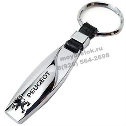 Брелок Пежо для ключей (рыбка) K.FSH.peugeot - фото 25650