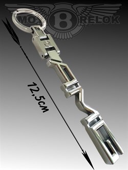 Брелок Мерседес AMG для ключей удлиненный K.3.Mercedes.AMG.long - фото 27599