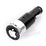 Зарядка Apple черная в прикуриватель 2xUSB, 2000мА, черная CHG.BG.Apple.bk