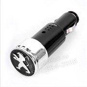 Зарядка Пежо в прикуриватель 2xUSB, 2000мА CHG.BG.peugeot