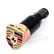 Зарядка Порше в прикуриватель 2xUSB, 2000мА CHG.BG.porsche