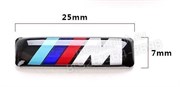 Наклейка БМВ M performance 7х25 мм EM.bmw.M.7x25