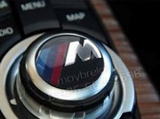 Эмблема БМВ M performance на джойстик мультимедиа (30 мм) EM.BMW.30.M