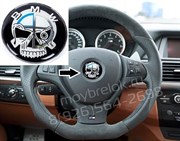 Эмблема БМВ пират в руль (45 мм) EM.BMW.45.Pirat