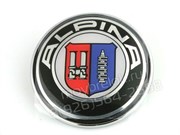 Наклейка БМВ Alpina (73 мм) на капот / багажник EM.BMW.73.hood.Alpina