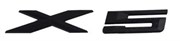Эмблема БМВ X5 багажник черн EM.BMW.trnk.X5.bk