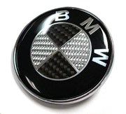Эмблема БМВ карбон (64 мм), на двустороннем скотче EM.BMW.64.Carbon
