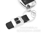 Брелок Мерседес для ключей B-klasse кожаный k.CLA.Mercedes.B