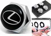 Болты Лексус крепления на гос. номер (набор), шестигр. NOM.Scr.Lexus