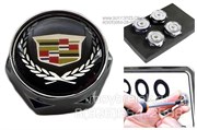 Болты Кадиллак крепления на гос. номер (набор), шестигр. NOM.Scr.Cadillac.bk