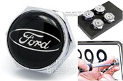 Болты Форд крепления на гос. номер (набор), шестигр. NOM.Scr.Ford.bk