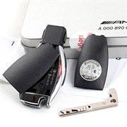 Крышка ключа Мерседес Affalterbach AMG на заднюю часть, (под ориг.) cas.plst.mercedes.aff.bk.ORGN
