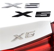 Эмблема БМВ X5 багажник (хром) EM.BMW.trnk.X5.chr