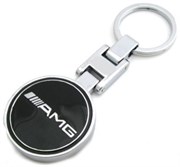 Брелок Мерседес AMG для ключей круглый K.3.Mercedes.AMG.rnd