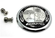 Эмблема Мерседес Affalterbach AMG на капот / 62 мм EM.Mercedes.62.affalterbach.bk