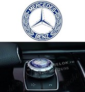 Накладка Мерседес Бенц на джойстик управления мультимедиа EM.Mercedes.43.Benz