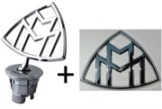 Набор Майбах звезда на капот + багажник SET.EM.Maybach.2