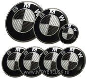 Набор БМВ по кругу, Карбон (перед + зад + диски + руль + ...) SET.BMW.Carbon