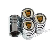 Колпачки на ниппель Ровер (бел.фон, цилиндр) комплект 4шт CAP.Rover.Rnd.wh