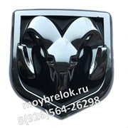 Эмблема Додж 40x45 мм (металл, хром) капот / багажник EM.Dodge.45х40.chr