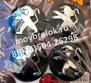 Наклейки на колпачки диска Пежо 56 мм / 60 мм whl.em.peugeot