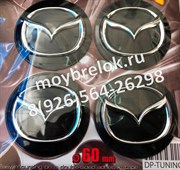 Наклейки на колпачки диска Мазда 56 мм / 60 мм whl.em.mazda