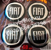 Наклейки на колпачки диска Фиат 56 мм / 60 мм whl.em.fiat