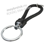 Брелок Ауди для ключей кожаный, петля k.loop.Audi.bk