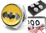 Болты Бэтмен крепления на гос. номер (набор), шестигр. NOM.Scr.batman
