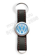 Брелок Фольксваген для ключей кожаный ремешок (rm2) K.RM2.VW.bu