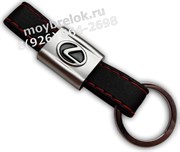 Брелок Лексус для ключей кожаный ремешок (rm) K.RM.Lexus