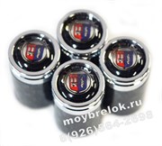 Колпачки на ниппель БМВ Alpina (цилиндр) комплект 4шт CAP.BMW.Rnd.Alpina